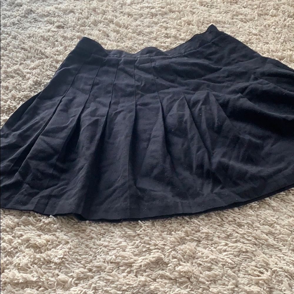 Mixed Blues Clothing black pleated skirt